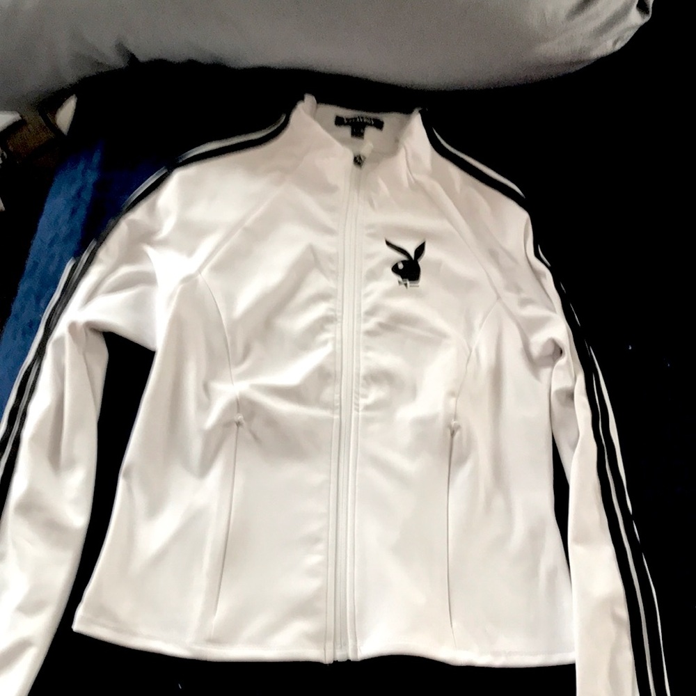 Playboy bunny compression jacket, with zero stains and was only worn once.